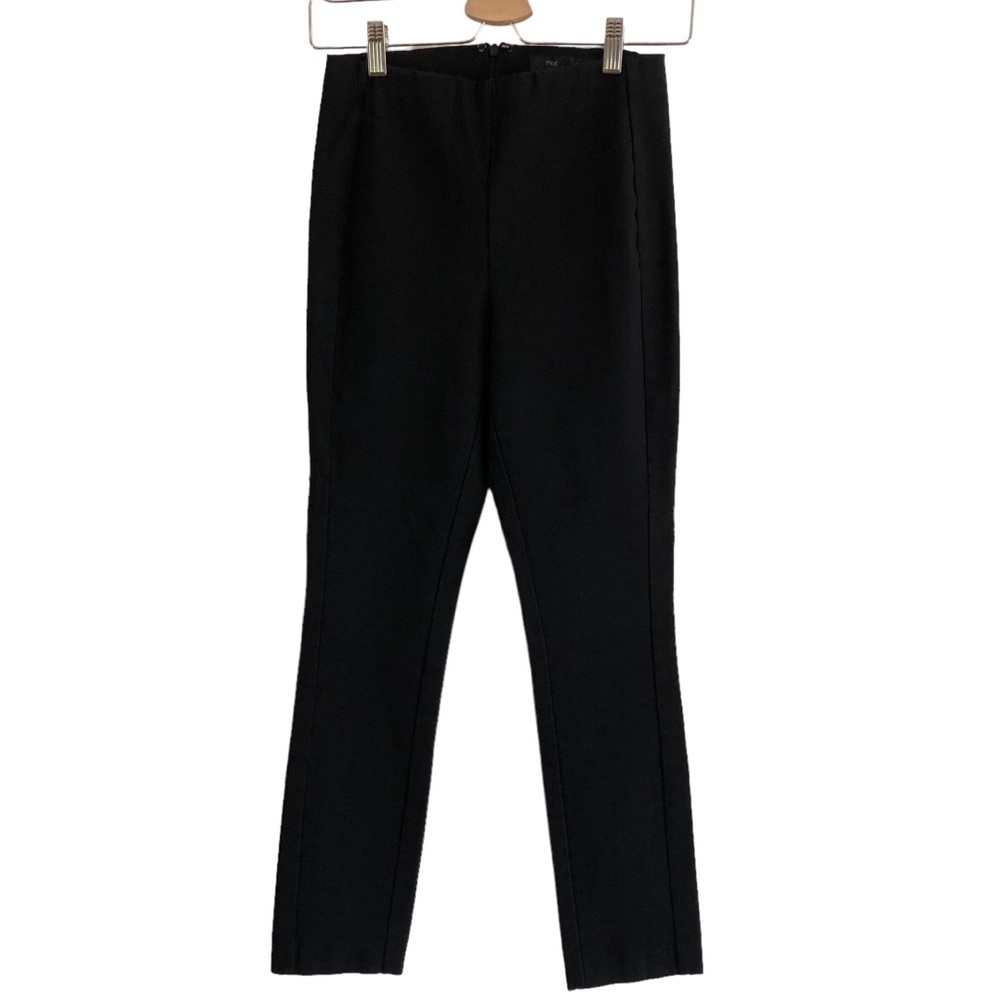 Rag & Bone Black Stretch Slim Straight Pants Size 2